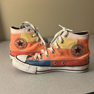 Converse Colorful Patchwork High-Tops